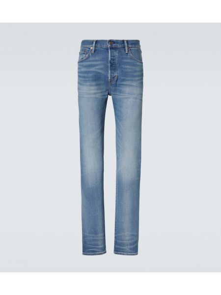 Lav midje skinny jeans Tom Ford blå