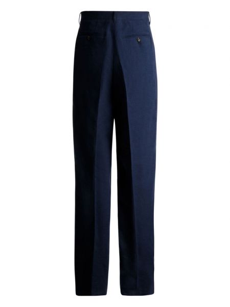 Pantalon chino en lin Bally bleu
