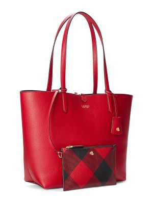 Nákupná taška Lauren Ralph Lauren červená