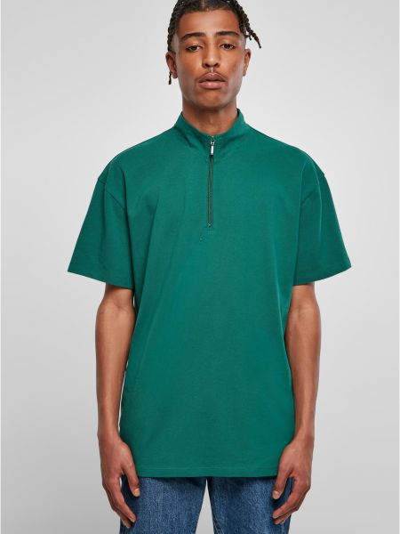 Polo majica s patentnim zatvaračem Uc Men zelena