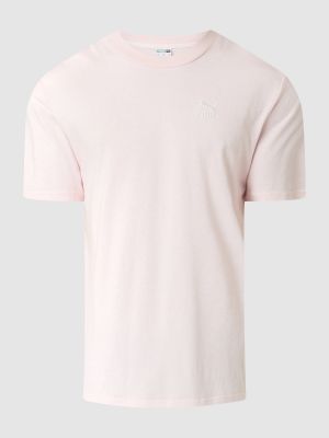 Koszulka z nadrukiem Puma Performance różowa