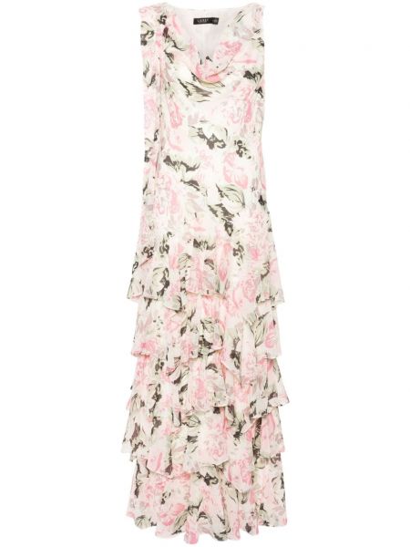 Robe de soirée à fleurs à imprimé Lauren Ralph Lauren