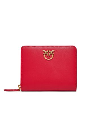 Peňaženka na zips Pinko červená
