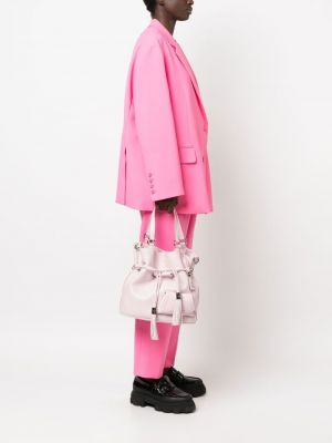 Leder tasche Lancel pink