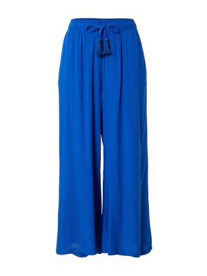 Широки панталони тип „марлен“ Sublevel синьо