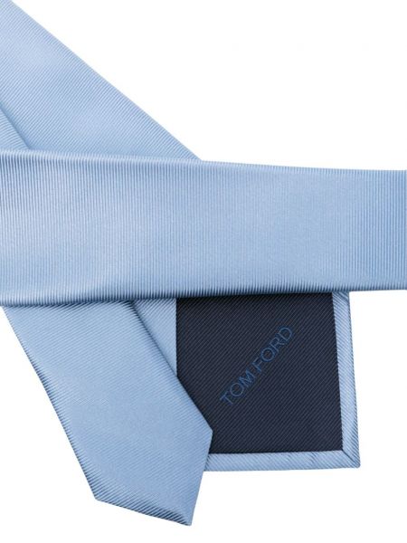 Žakardinis dryžuotas šilkinis kaklaraištis Tom Ford