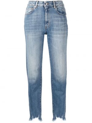 Straight leg-jeans Love Moschino blå