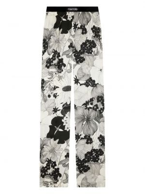 Pantalon à fleurs à imprimé Tom Ford