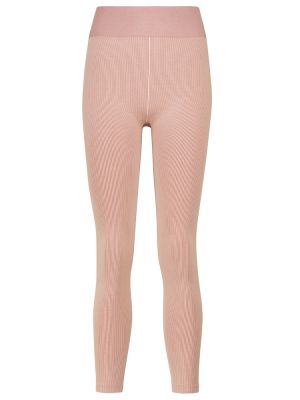 Pantaloni sport cu talie înaltă The Upside roz