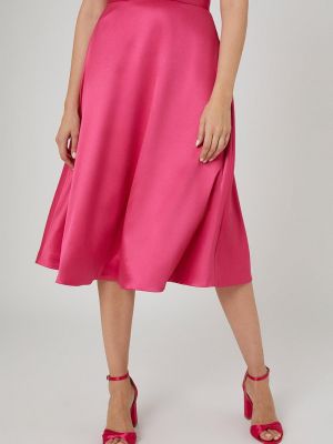 Атласная юбка Wallis розовая