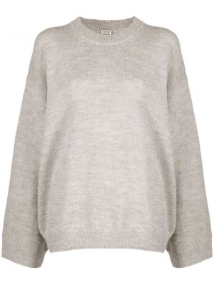 Pull à col montant Toteme gris