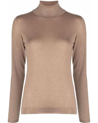 Cashmere turtleneck Brunello Cucinelli brun