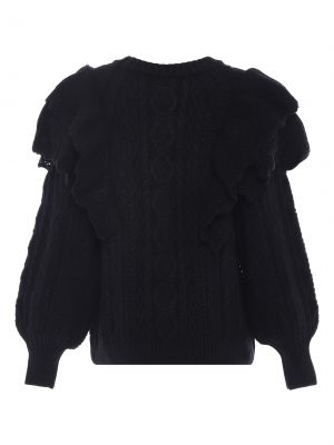Пуловер Faina черно