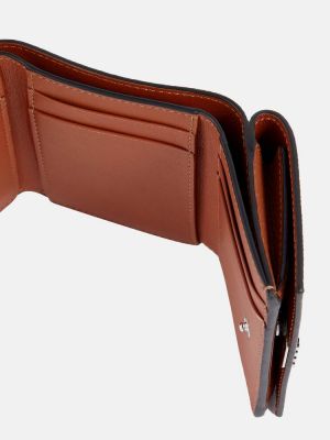 Кожаный кошелек Loewe коричневый