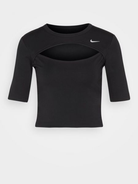 Czarna koszulka z nadrukiem Nike Sportswear