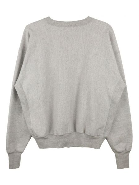Sweatshirt aus baumwoll mit rundem ausschnitt Saint Mxxxxxx grau