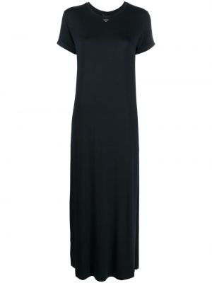Dlouhé šaty Emporio Armani čierna