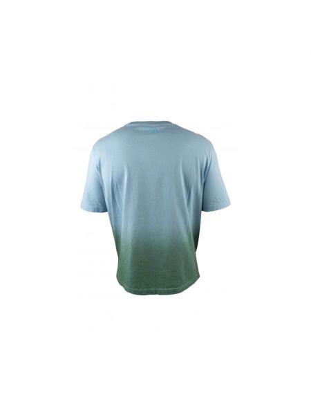 Camisa de algodón con efecto degradado Lanvin azul