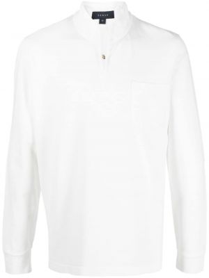 Polo marškinėliai su kišenėmis Sease balta