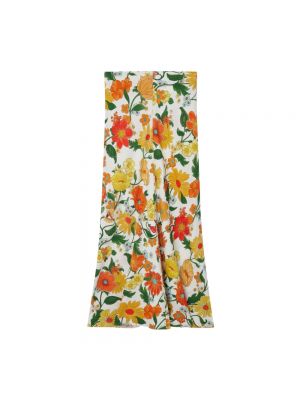 Długa spódnica w kwiatki Stella Mccartney