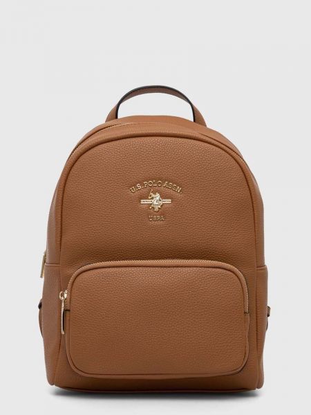 Однотонний рюкзак U.s. Polo Assn. коричневий