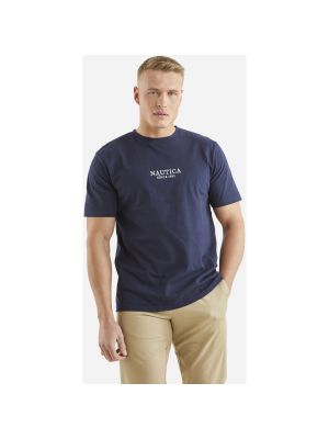 Tričko bez rukávů Nautica modré