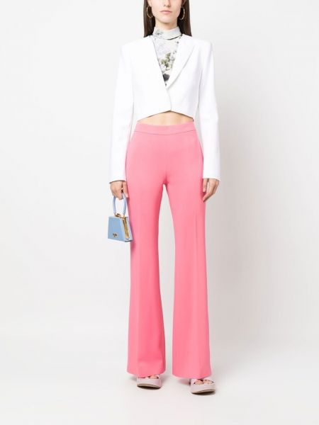 Kalhoty Moschino růžové