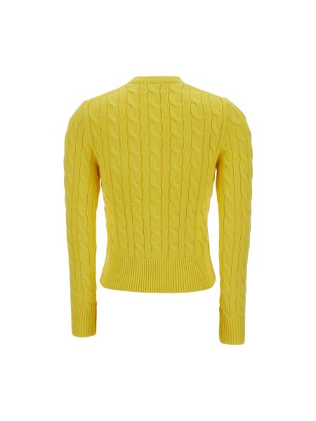 Cárdigan de tela jersey Polo Ralph Lauren amarillo