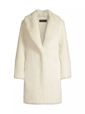 Пальто Donna Karan New York белое
