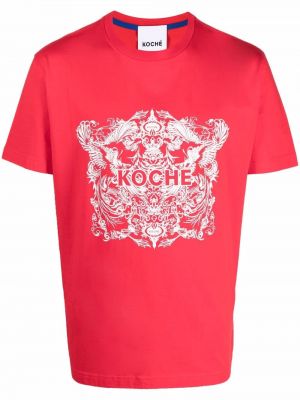 T-shirt Koché röd