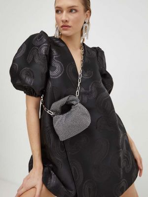 Mini haljina oversized Stine Goya crna