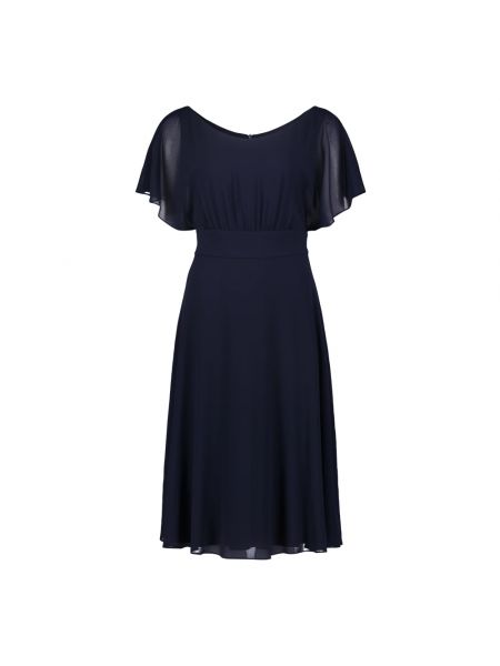 Sukienka koktajlowa z krótkim rękawem Vera Mont niebieska