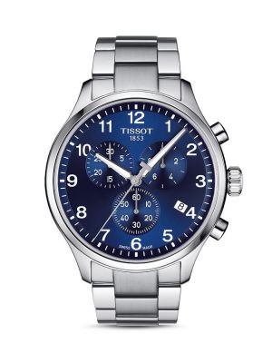 Классические часы с хронографом Tissot