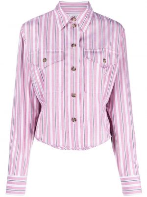 Košulja Victoria Beckham ružičasta