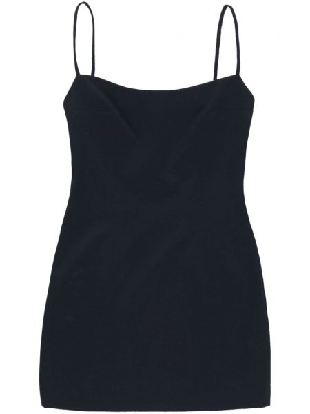 Vlněné mini šaty Zeynep Arcay černé