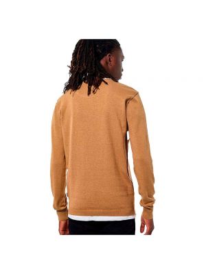 Хлопковый свитер Kaporal оранжевый