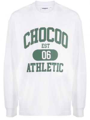 Βαμβακερή μπλούζα με σχέδιο Chocoolate