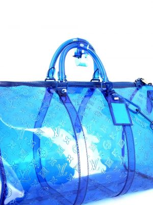 Torba podróżna Louis Vuitton niebieska