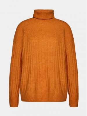 Пуловер Moss Copenhagen оранжево