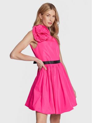Коктейлна рокля Pinko розово
