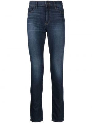 Slank lav midje stretch jeans Armani Exchange blå