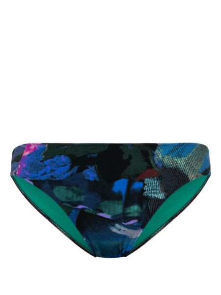 Bikini s cvjetnim printom s printom Paul Smith plava
