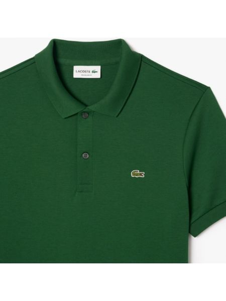 Camicia di cotone Lacoste verde