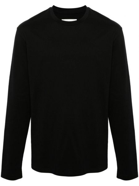 T-shirt en coton à imprimé Jil Sander noir