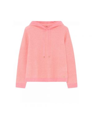 Strick hoodie Gustav pink