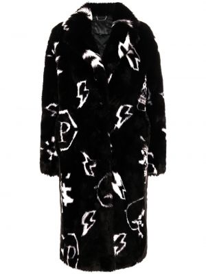 Γυναικεία παλτό Philipp Plein μαύρο