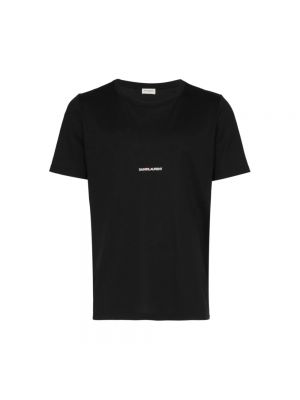 T-shirt Saint Laurent schwarz