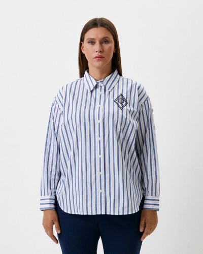 Рубашка с длинным рукавом Lauren Ralph Lauren, белая