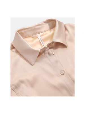 Camicia di raso Guess rosa