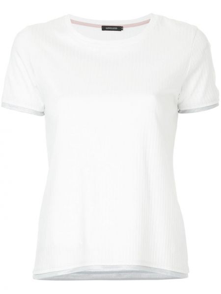 T-shirt Loveless, biały